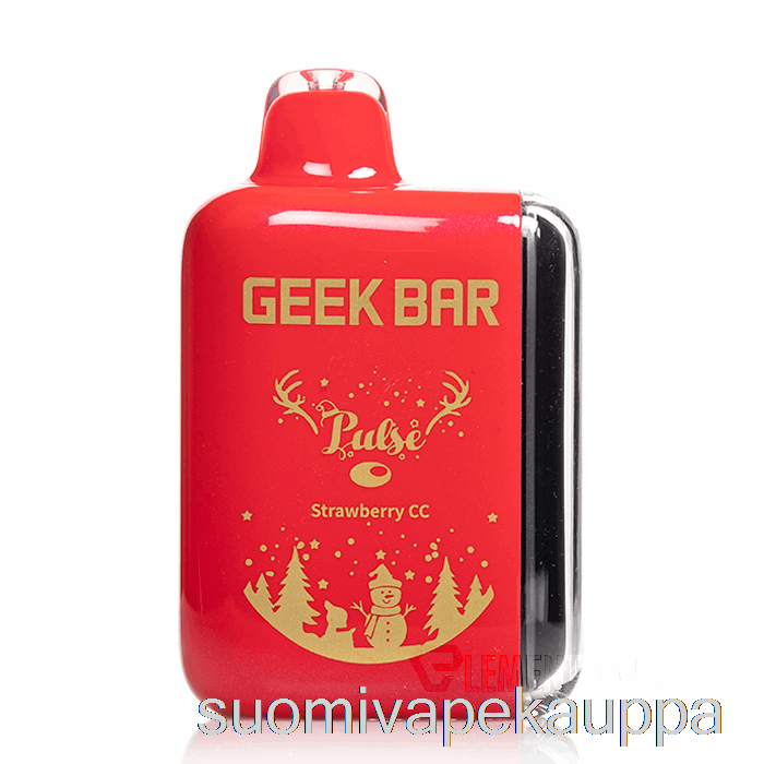 Vape Kauppa Geek Bar Pulse 15000 Kertakäyttöinen Mansikka Cc